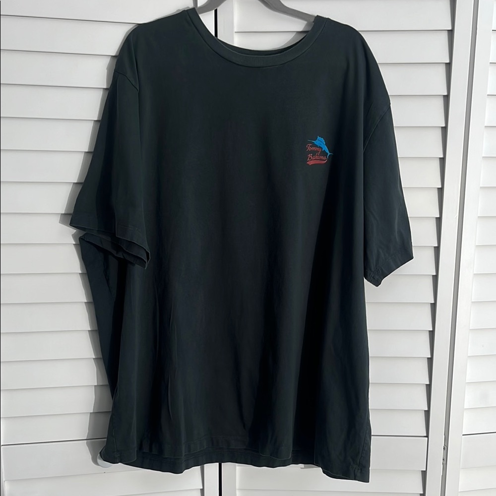 Tommy Bahama Sand Lot charcol gray -3XLB short sleeve t-shirt